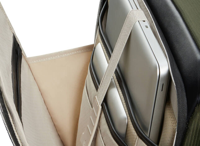 Easy access front pocket