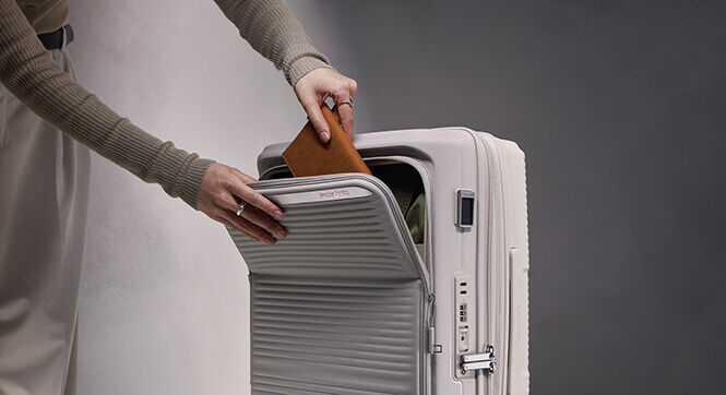 Examine the design from every perspective - Paralux Samsonite Collection