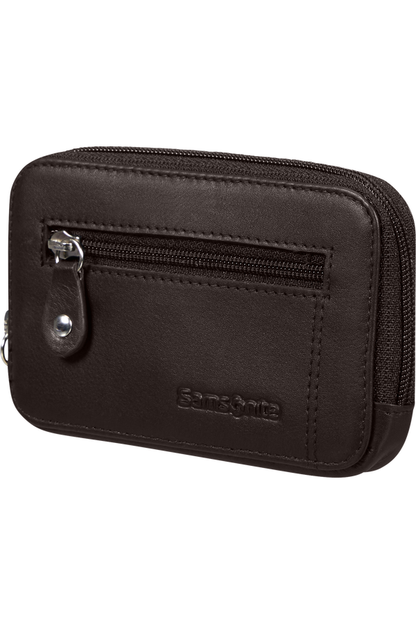 Samsonite Attack 2 Slg 524-Z ROUND KEY POUCH+2R  Ebony Brown