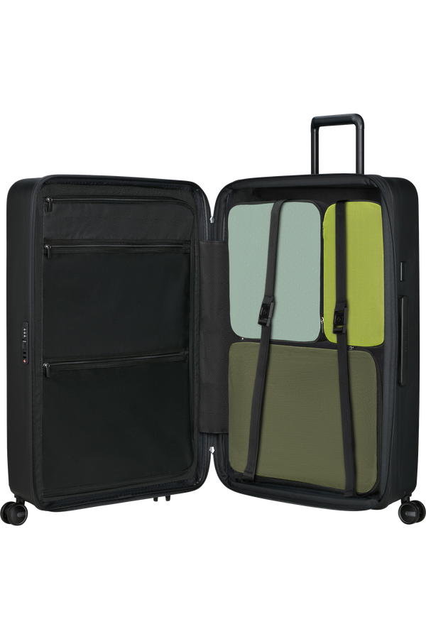 Samsonite Restackd Spinner Expandable 81cm  Black