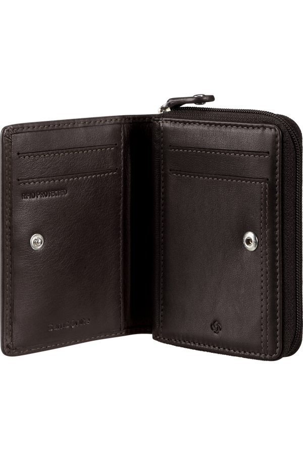 Samsonite Attack 2 Slg 739 - 8CC + 2 GUSS ZIP  Ebony Brown