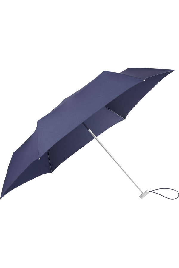 Samsonite Alu Drop S 3 Sect. Manual Flat  INDIGO BLUE