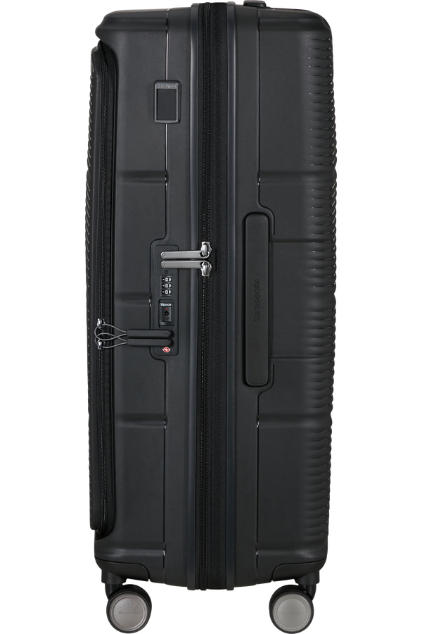 Samsonite Paralux Spinner Expandable Large Sp 75cm  Black