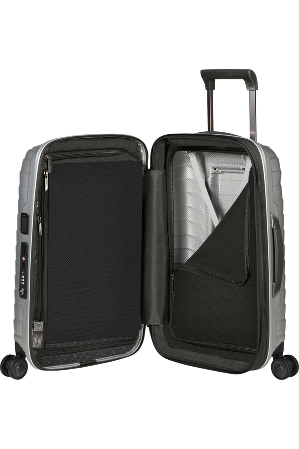 Samsonite Proxis Spinner Expandable Length 35cm 55cm  Silver