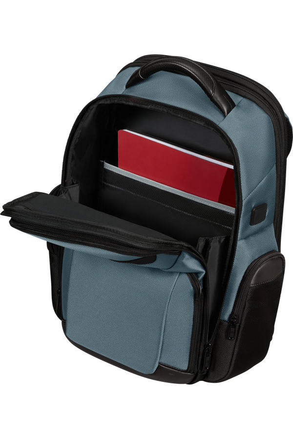 Samsonite Pro-DLX 6 Backpack 3 Volume Expandable 15.6'  Dusty Blue
