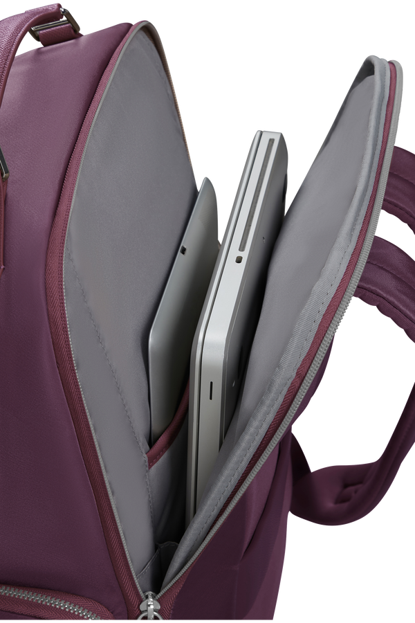 Samsonite Karissa Evo Round Backpack 15.6'  Burgundy