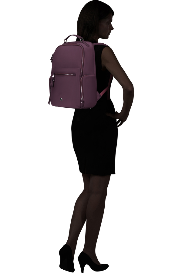 Samsonite Karissa Evo Round Backpack 15.6'  Burgundy