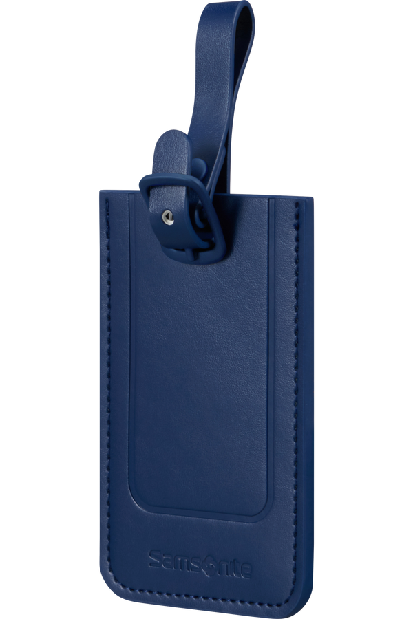 Samsonite Ta Revolution Rectangle Luggage Tag x2  Midnight Blue