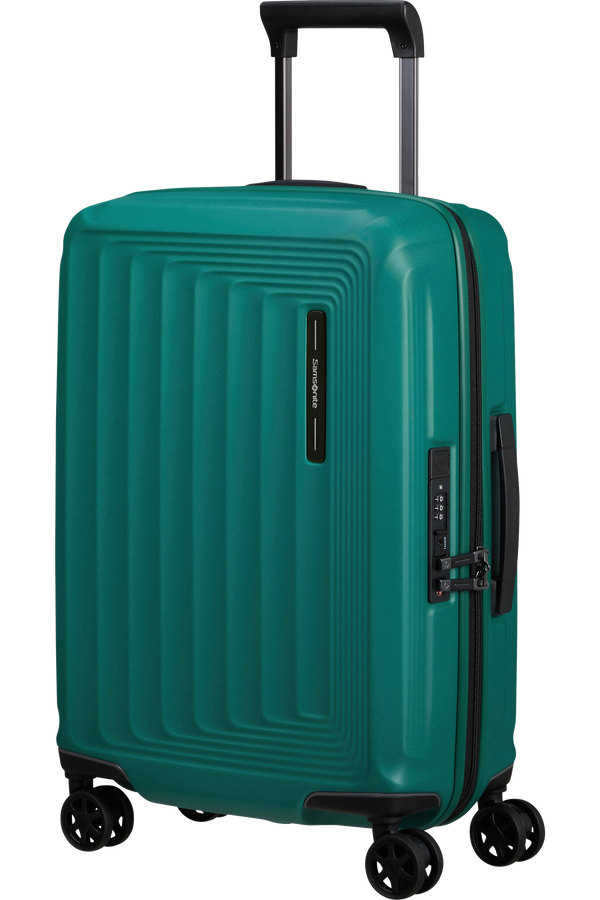 Samsonite Nuon Spinner Expandable 55cm  Pine Green