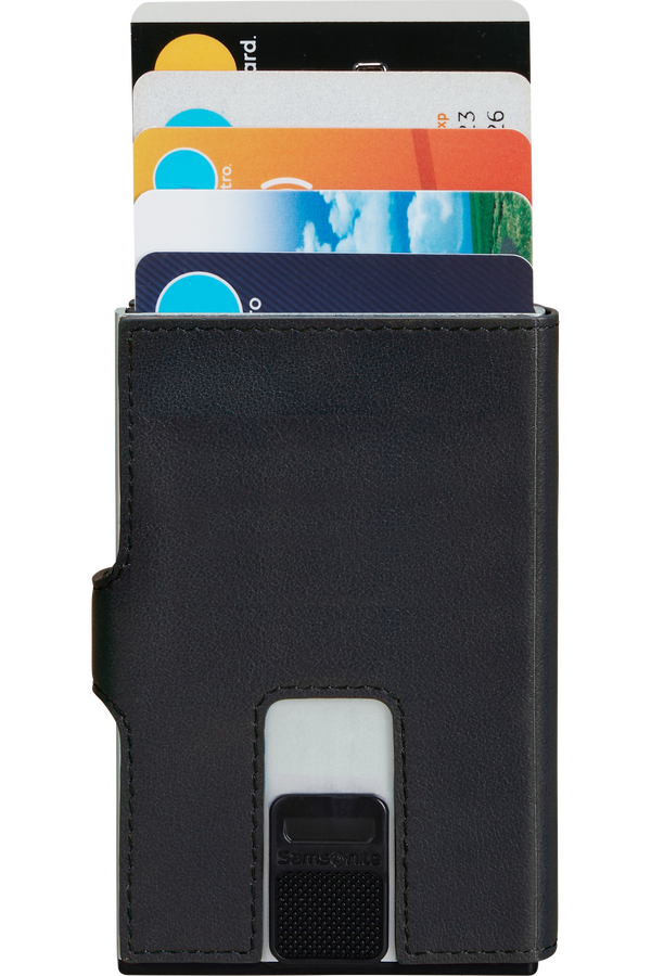 Samsonite Alu Fit 202 - Slide-up Wallet  Black