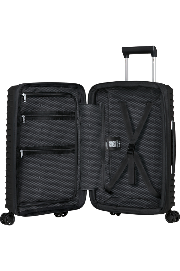 Samsonite Upscape Spinner Expandable Length 35cm 55cm  Black