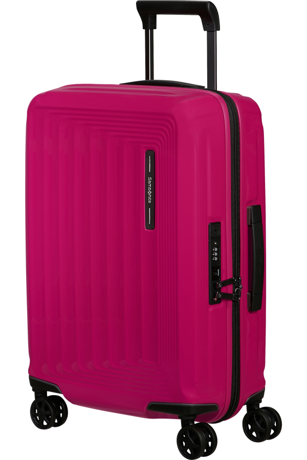 Samsonite Nuon Spinner Expandable 55cm  Metallic Ruby