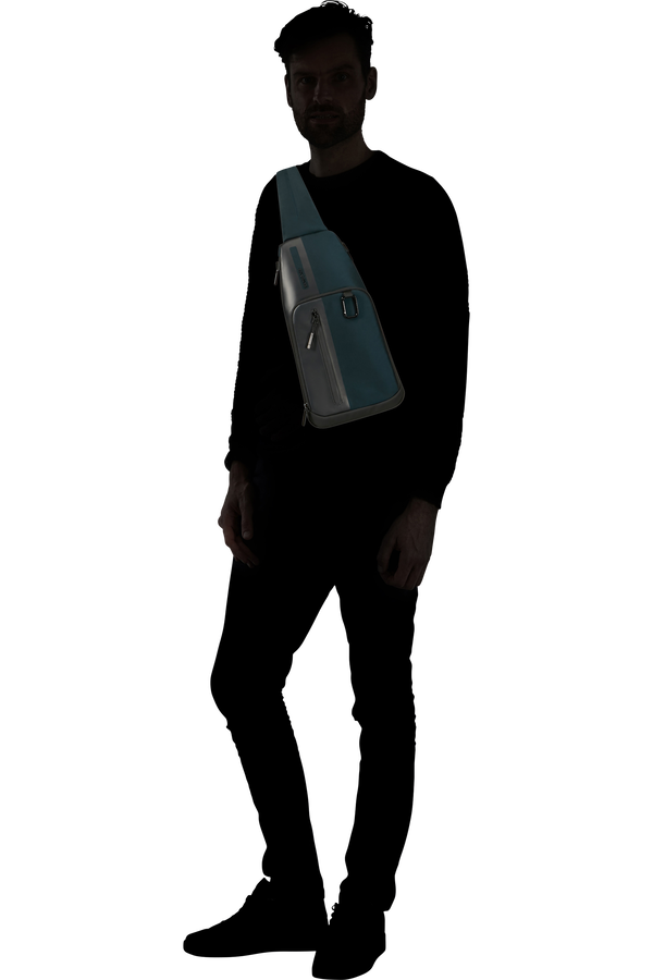 Samsonite Biz2go Slingbag M  Deep blue