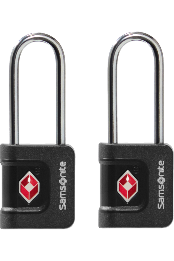 Samsonite Ta Revolution Key Lock TSA x2  Black