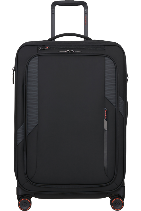 Samsonite Glazed Spinner Expandable 67cm  Black