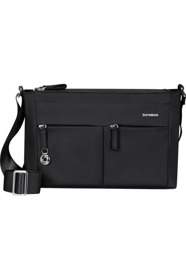 Samsonite Move 5.0 Horiz. Shoulder Bag + Flap  Black