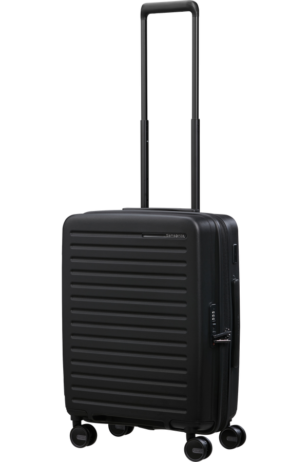 Samsonite Restackd Spinner Expandable 55cm  Black