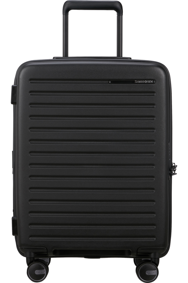 Samsonite Restackd Spinner Expandable 55cm  Black
