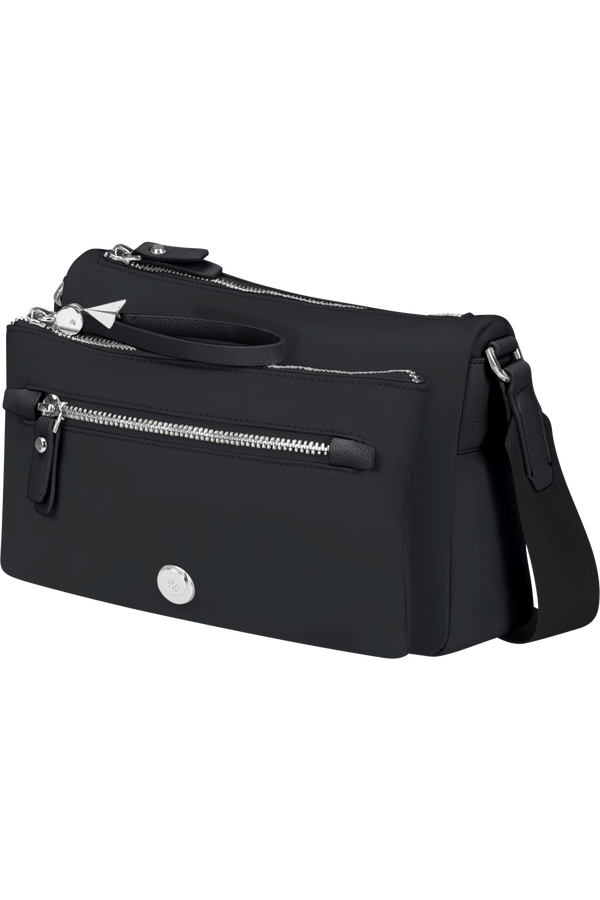 Samsonite Karissa Evo Shoulder Bag + Pouch  Black