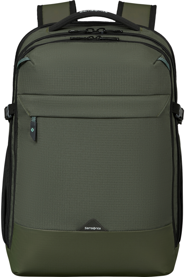Samsonite Roadseeker Laptop Backpack Expandable L  Dark Olive