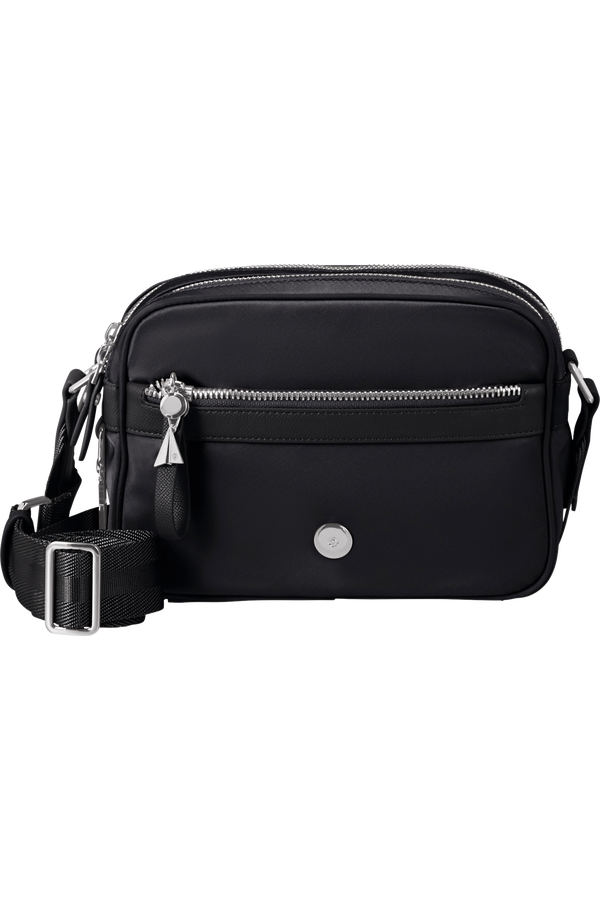 Samsonite Karissa Evo Shoulder Bag 2 Comp  Black