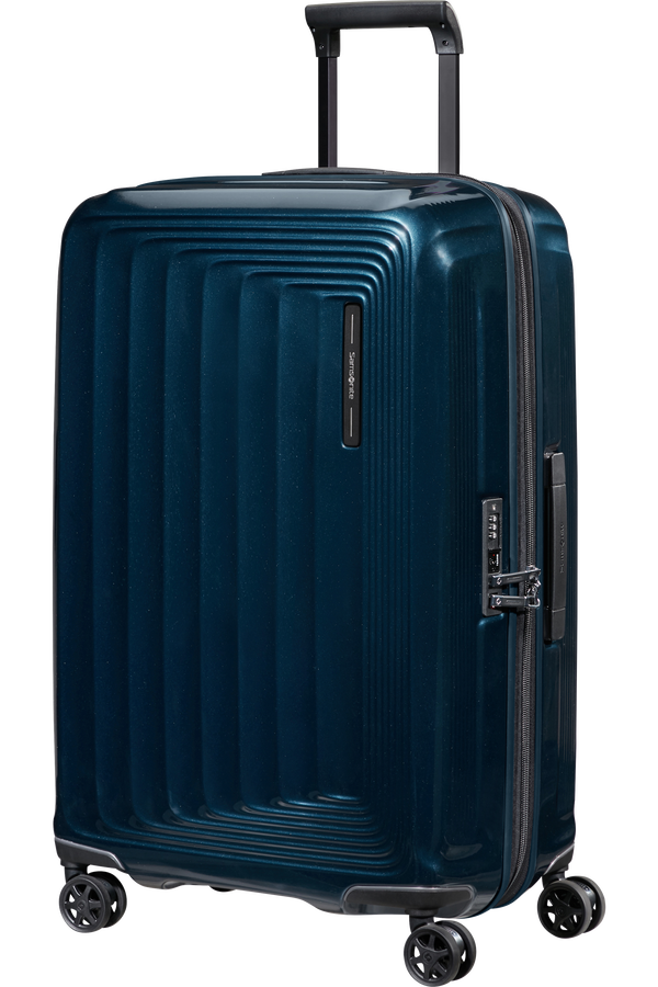 Samsonite Nuon Spinner Expandable 69cm  Metallic Dark Blue