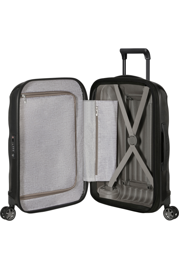 Samsonite C-Lite Spinner Expandable 55cm  Black