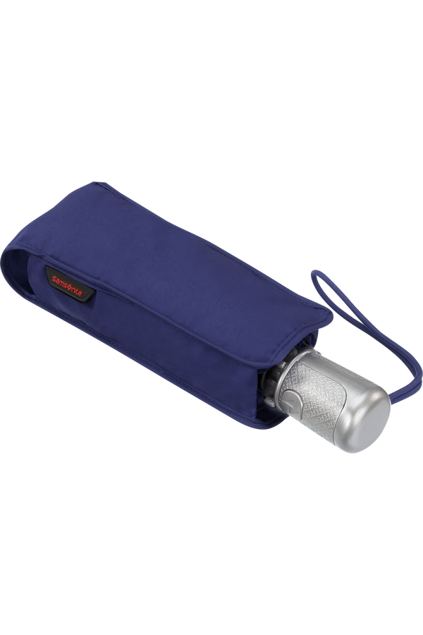 Samsonite Alu Drop S 4 Sect. Auto O/C  INDIGO BLUE