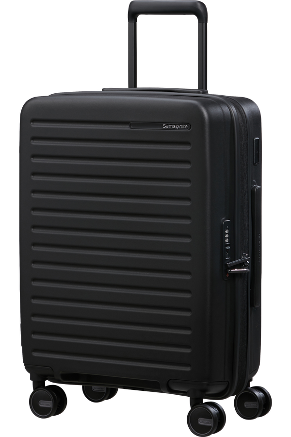 Samsonite Restackd Spinner Expandable 55cm  Black