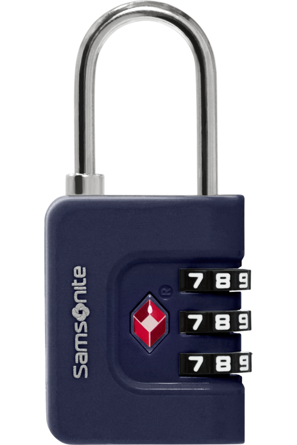 Samsonite Ta Revolution Combilock 3 dial TSA  Midnight Blue
