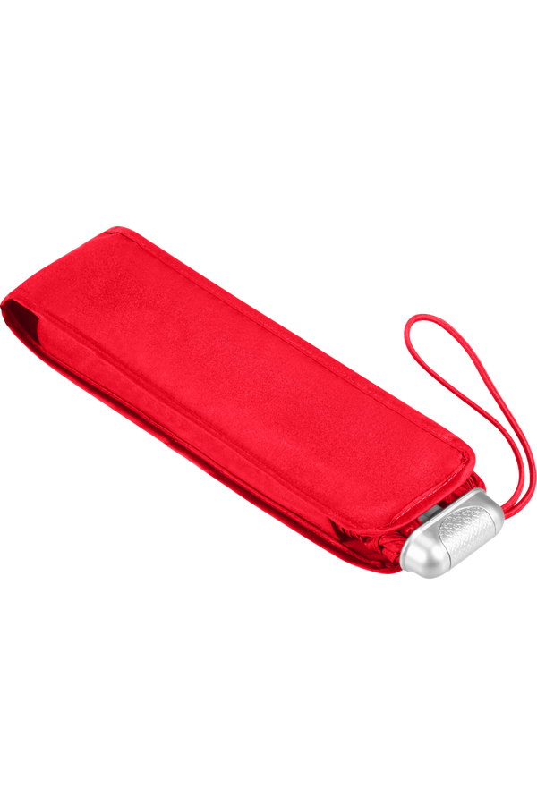 Samsonite Alu Drop S 3 Sect. Manual Flat  Tomato