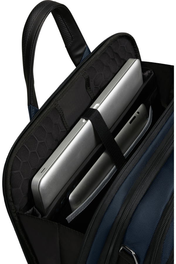 Samsonite Pro-Dlx 6 Bailhandle Expandable 15.6'  Blue