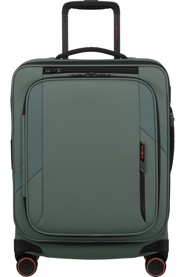 Samsonite Glazed Spinner Expandable 55cm  Sage green