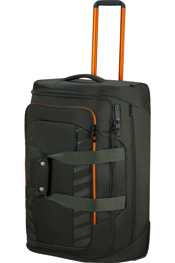 Samsonite Respark Duffle with wheels 74cm  Forest Green/Orange