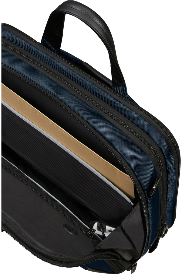 Samsonite Pro-Dlx 6 Bailhandle Expandable 15.6'  Blue