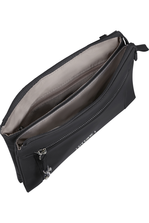 Samsonite Move Journey Mini Shoulder Bag 2 Compartments  Black