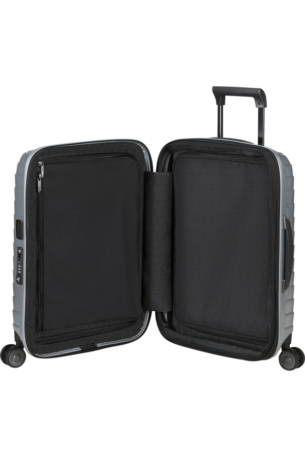 Samsonite Proxis Spinner Expandable Length 40cm 55cm  Silver
