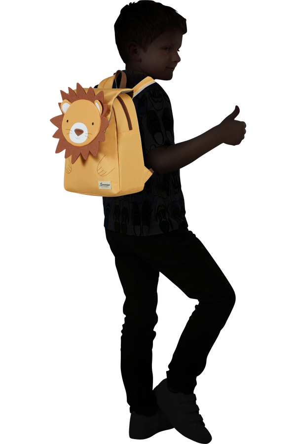 Samsonite Happy Sammies Eco Backpack Lion Lester S+ Lion Lester