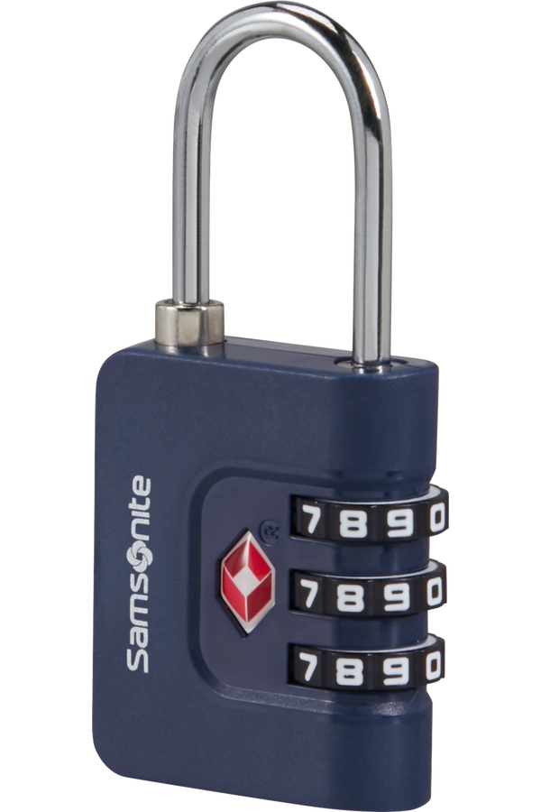 Samsonite Ta Revolution Combilock 3 dial TSA  Midnight Blue