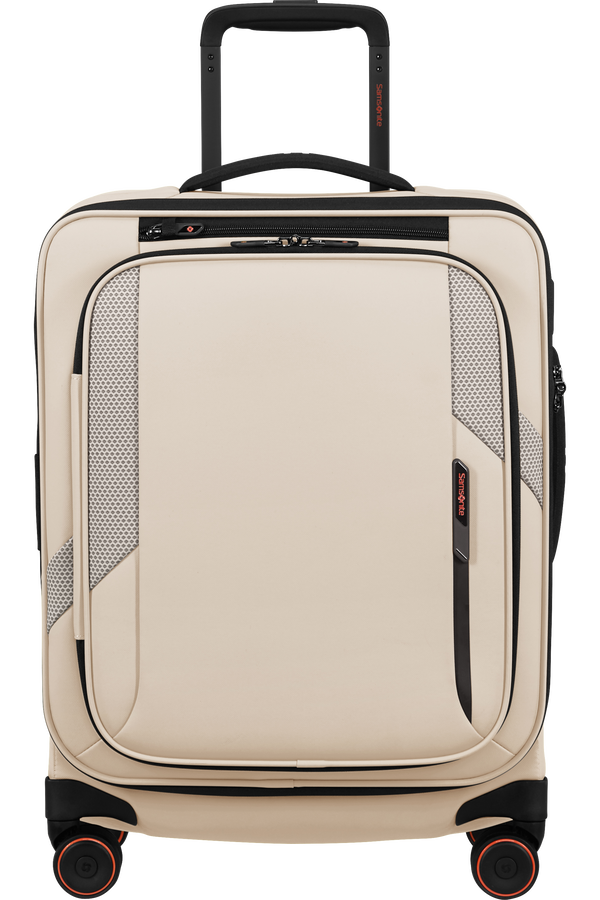 Samsonite Glazed Spinner Expandable 55cm  Sandstone