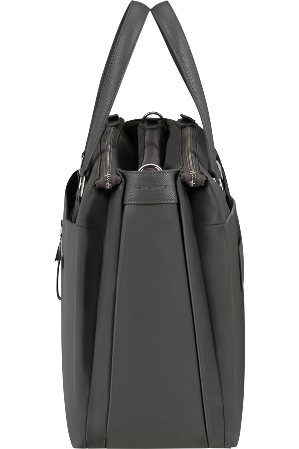 Samsonite Karissa Evo Org. Tote 14.1' 3 Comp  Gunmetal Green