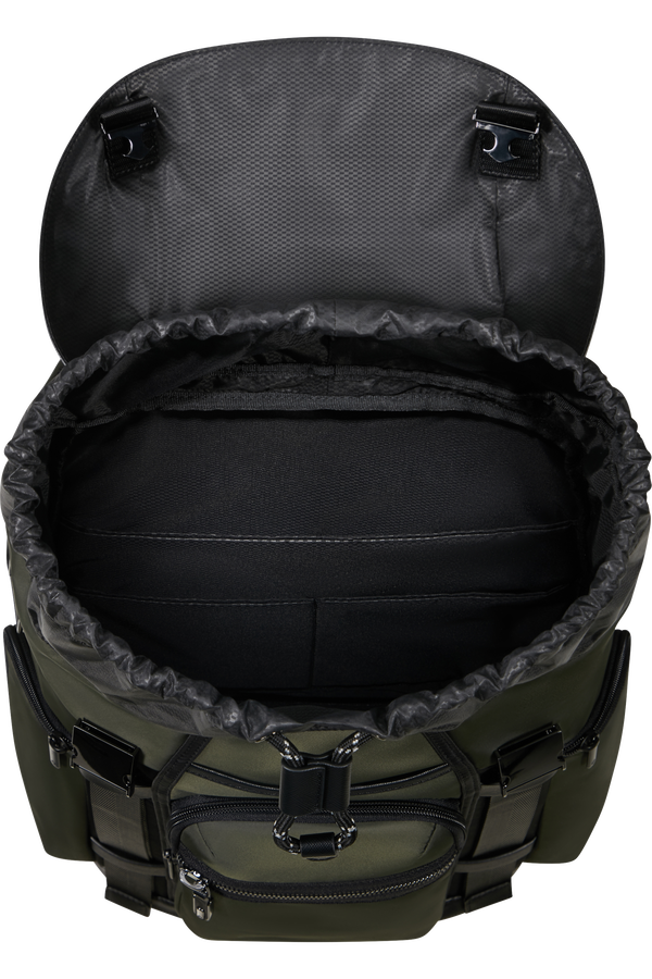 Samsonite Relyon Backpack M 15.6'' with flap  Green