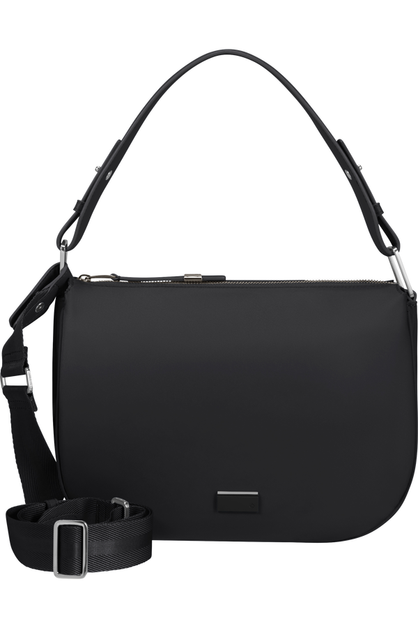 Samsonite Be-Her Hobo Bag Round 3 Compartments  Black