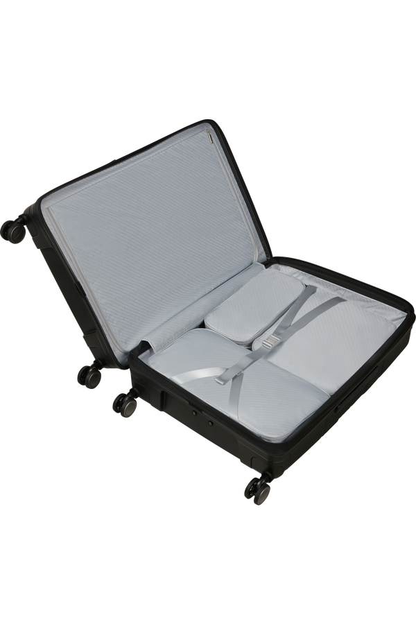 Samsonite Paralux Spinner Expandable Large Sp 75cm  Black