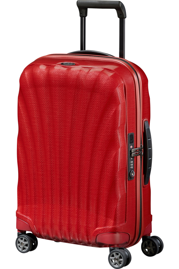 Samsonite C-Lite Spinner Expandable 55cm  Chili red