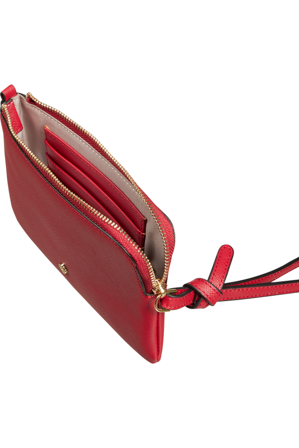Samsonite My Samsonite Slg Flat Pouch 3CC  Tomato Red
