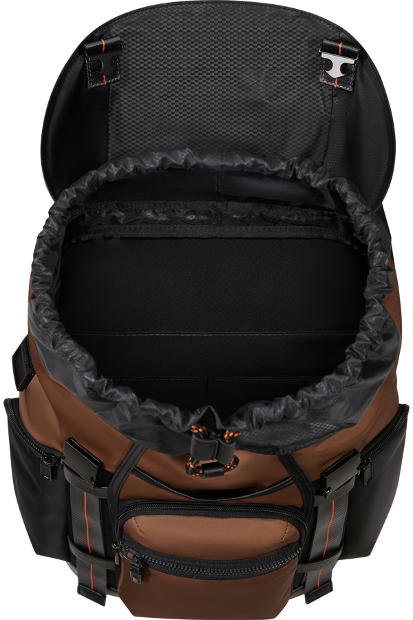 Samsonite Relyon Backpack M 15.6'' with flap  Toffee/Apricot