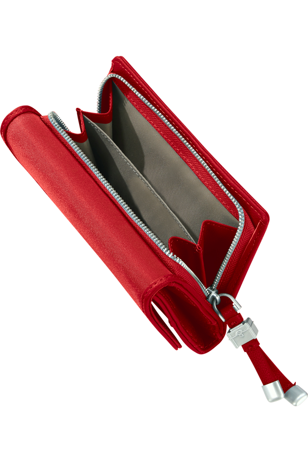 Samsonite Karissa Slg Wallet 12CC+ZIP EXT M  Formula Red