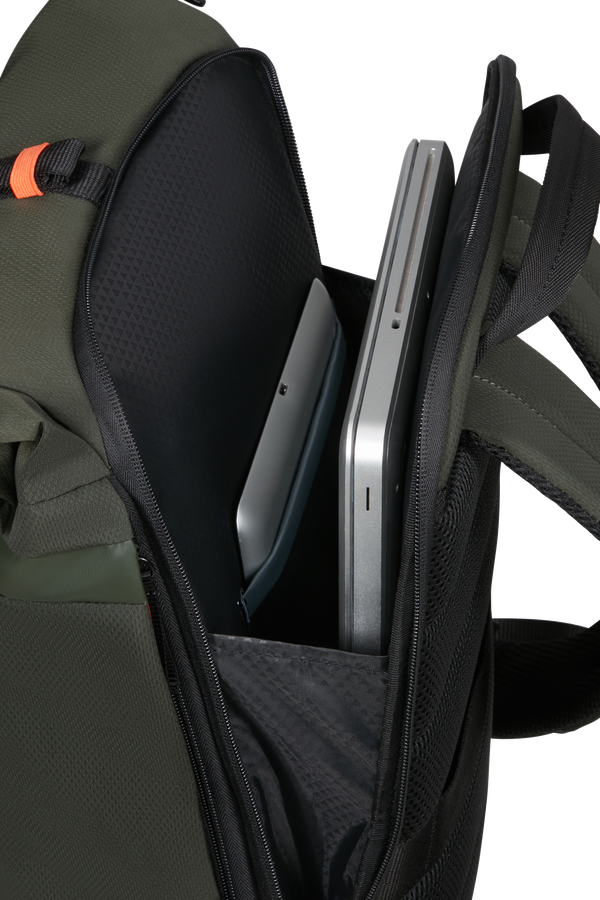 Samsonite Moderny Rolltop Backpack 15.6  Green