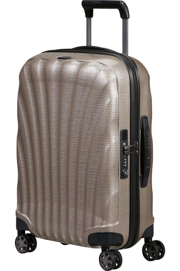 Samsonite C-Lite Spinner Expandable 55cm  Ivory gold